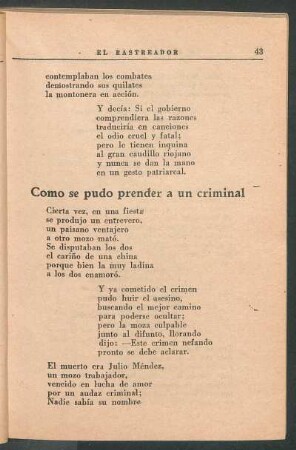 Como se pudo prender a un criminal