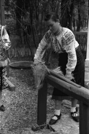 Chisinau: Mädchen in Tracht