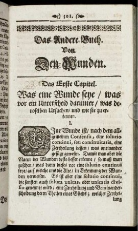 Das Erste Capitel. - Das Vierdte Capitel.