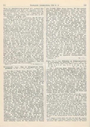 211-212 [Rezension] Wreszinski, Walter, Atlas zur altägyptischen Kulturgeschichte. II. Teil, Liefg. 2 - 7