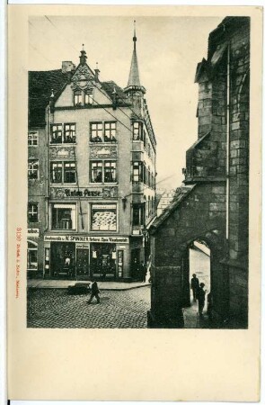 Meißen. An der Frauenkirche Markt 7