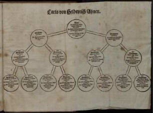 Carls von Heldtreich Ahnen