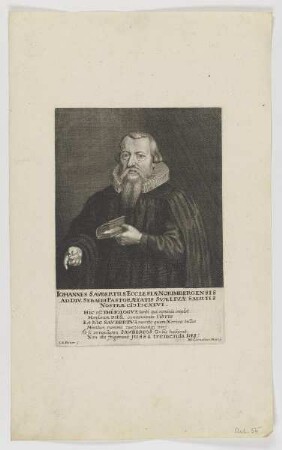 Bildnis des Iohannes Savbertus