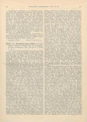 569-571 [Rezension] Nägele, Eug., Aus Schubart‘s Leben und Wirken