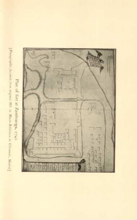 Plan of fort at Zamboanga, 1742