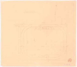 Sportplatz: Grundriss