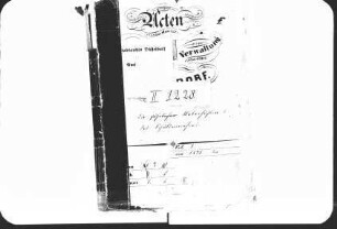 Die Übersichten des städtischen Schuldenwesens