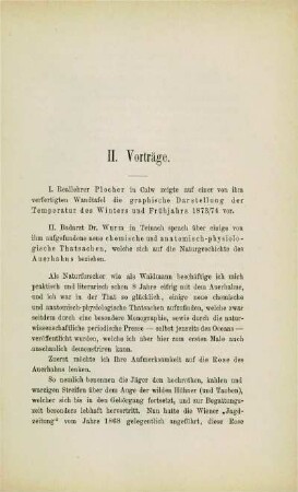 Graphische Darstellung der Temperatur des Winters und Frühjahrs 1873/74 (Plocher)