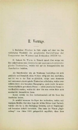 Graphische Darstellung der Temperatur des Winters und Frühjahrs 1873/74 (Plocher)