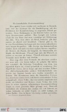 Hochansehnliche Festversammlung!
