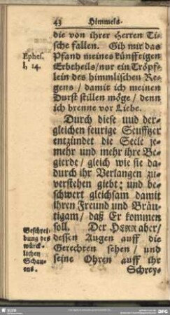 Beschreibung des würcklichen Schauens