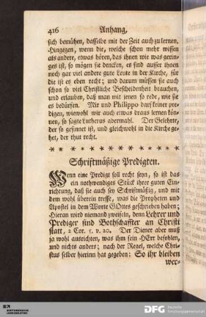 Schriftmäßige Predigten