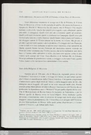 Della differenza, che passa trà il Rè di Polonia, e Gran Duca di Moscovia.