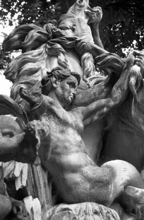 Seepferd-Brunnen im Schlossgarten