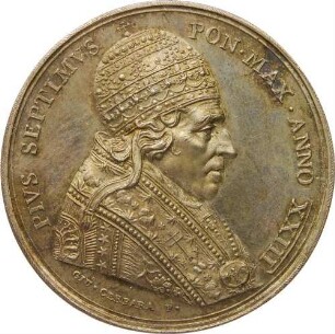 Papst Pius VII. - Eröffnung des Chiaramonti-Museums als Erweiterung der Vatikanischen Museen