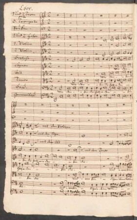 2. Coro: Wir danken dir, Gott