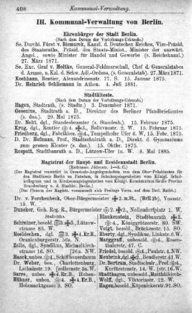 Kommunal-Verwaltung von Berlin