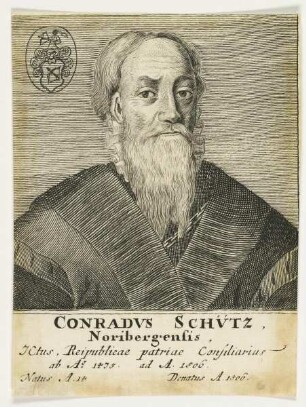 Bildnis des Conradvs Schütz