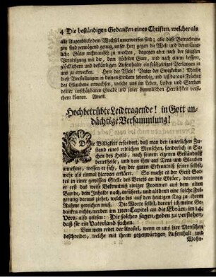 Hochbetrübte Leidtragende!