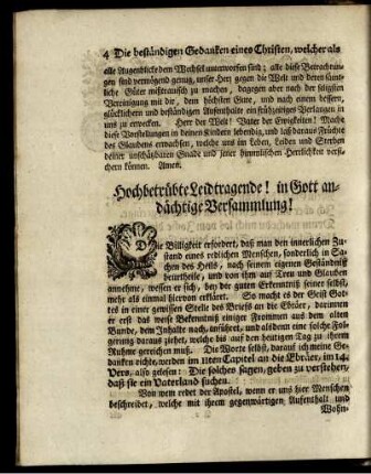 Hochbetrübte Leidtragende!