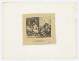Kleinkinderschule, Blatt 17 der Folge "Lithographisches Album"