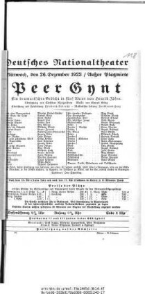 Peer Gynt