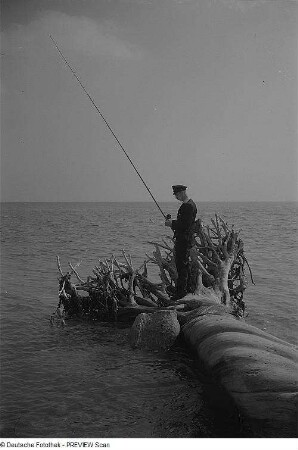 Angler bei Saßnitz