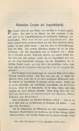 157-171 Robinson Crusoe als Jugendschrift