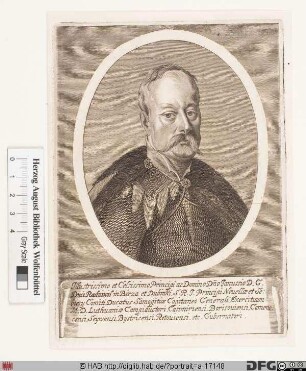 Bildnis Janusz Fürst Radziwiłł, Herzog von Bierze u. Dubinka