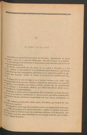 VII - El terror de una aldea