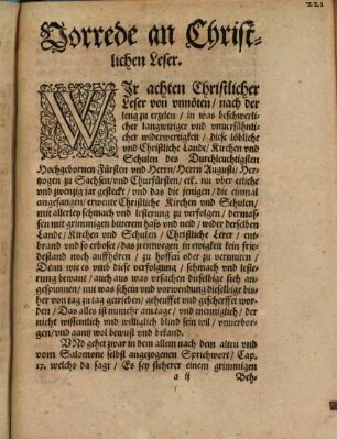Schmalkaldische Artickel, So da hetten sollen auffs Concilium zu Mantua, oder wo es würde sein, von unsers Theils wegen uberantwortet werden ...