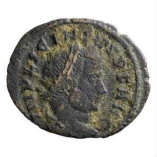 Münze, Follis (Follaro), 313 - 315 n. Chr.