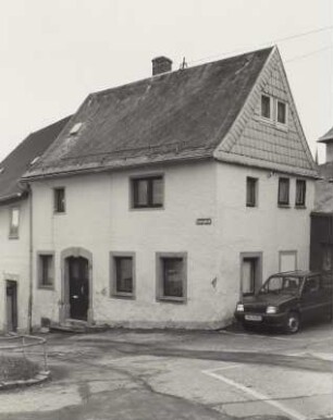 Mittweida, Wohnhaus : Mittweida, Wohnhaus, Quergasse 9, vor 1700, um 1780, Straßenansicht