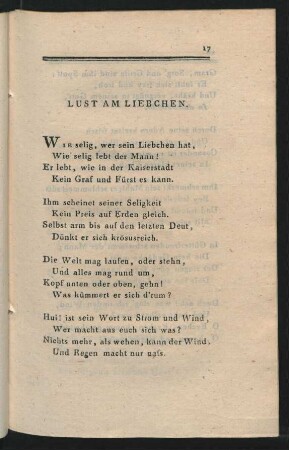 Lust Am Liebchen
