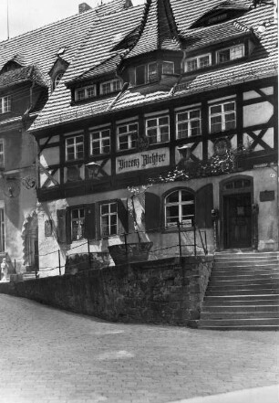 Meißen. Ehem. Zunfthaus der Tuchmacher, Ansichtskarte