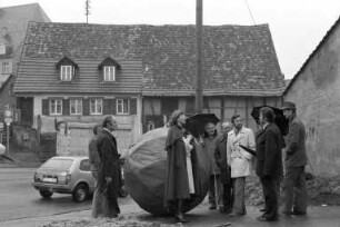 Oberbürgermeisterwahl am 9. April 1978. Wahlkampfveranstaltung der Kandidatin Stadträtin Heinke Salisch