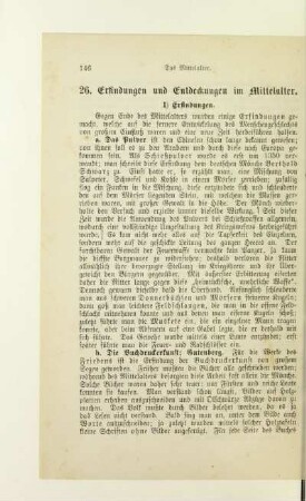 26. Erfindungen und Entdeckungen im Mittelalter