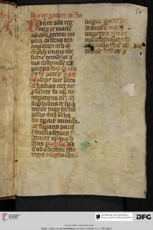 Missale OCart ad usum prioris extra domum celebrare volentis