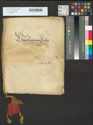 Desfällige Insinuationsurkunde des Kaiserlichen Kammergerichts.