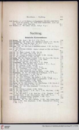 Nachtrag (Nr. 6132-6298)