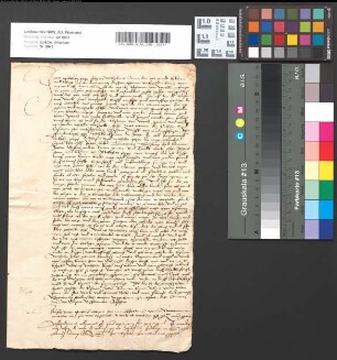Urfehde und Schadlosbrief Melchiors Pape, Bürgers zu Werl.