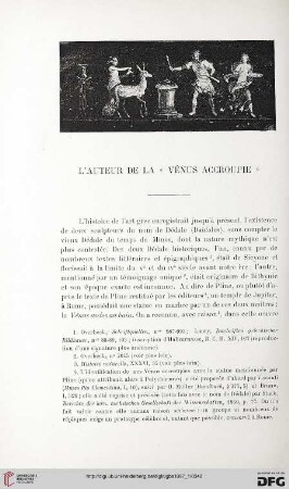 3. Pér. 17.1897: L' auteur de la "Vénus Accroupie"