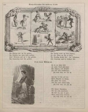 "Wochenkalender für moderne Liebe" "Lied eines Mädchens"