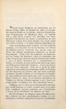 Beiträge zur Kenntniss von den Geschwüren und Stricturen des Mastdarms : Inaug.-Diss.