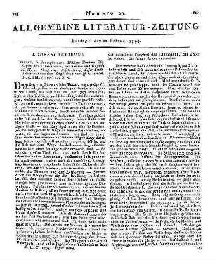 Elzner, C.: Gemählde meiner Reise aus Rußland durch Lithauen und Polen nach Teutschland. Erfurt: Beyer & Maring 1797