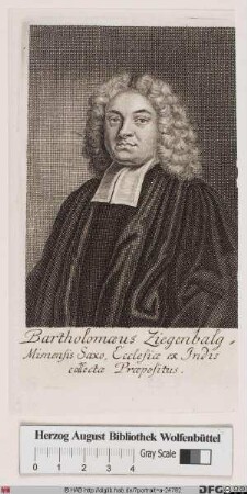 Bildnis Bartholomäus Ziegenbalg