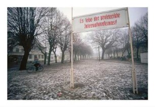 Dorfstraße im Oderbruch