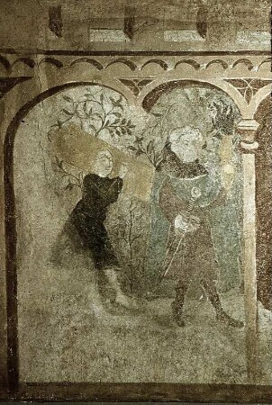 Abraham und Isaak auf dem Weg zur Opferung