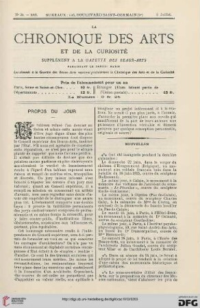 Nr. 25 (5 Juillet)