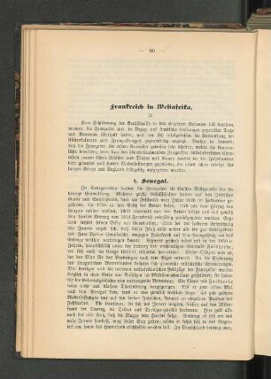Frankreich in Westafrika.